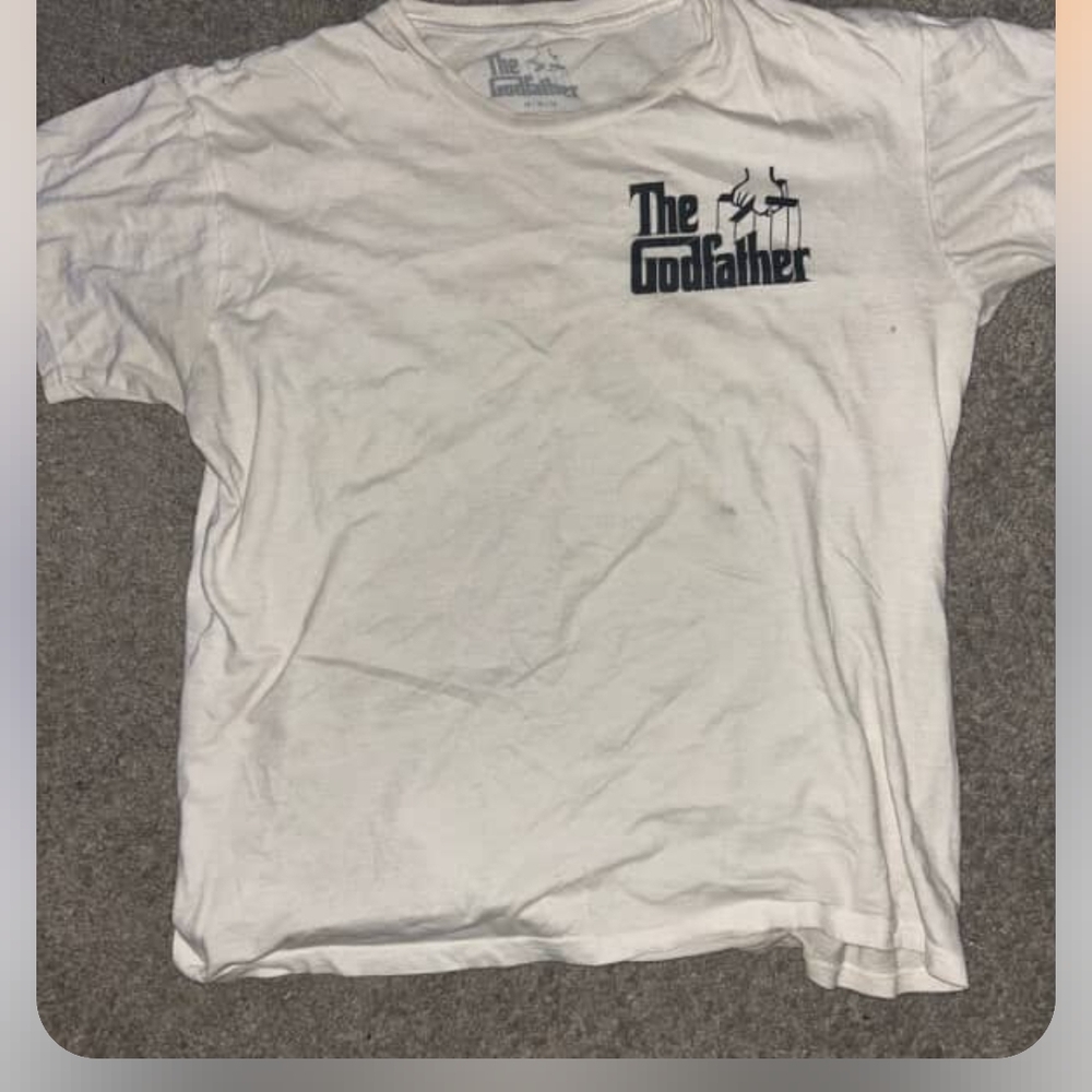The Godfather White T-Shirt Size S